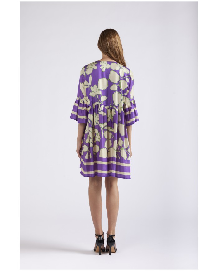 CafèNoir Abito Viola - Glamour Calzature