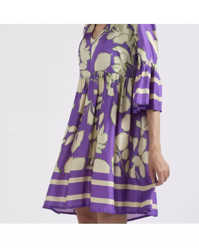 CafèNoir Abito Viola - Glamour Calzature