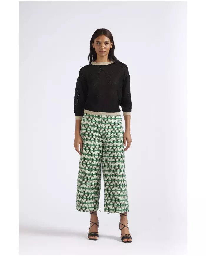 CafèNoir Maglia Girocollo Nero - Glamour Calzature