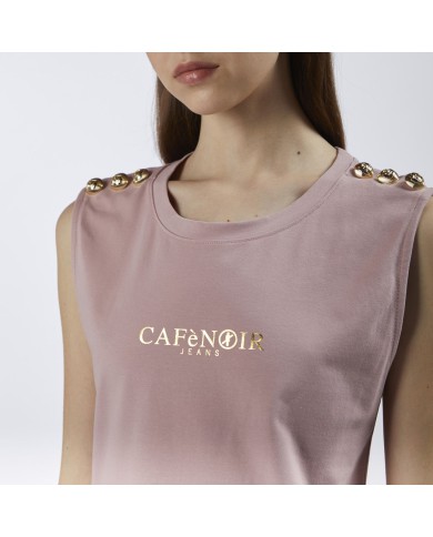 CafèNoir T-shirt Rosa - Glamour Calzature CafèNoir T-shirt Rosa - Glamour Calzature