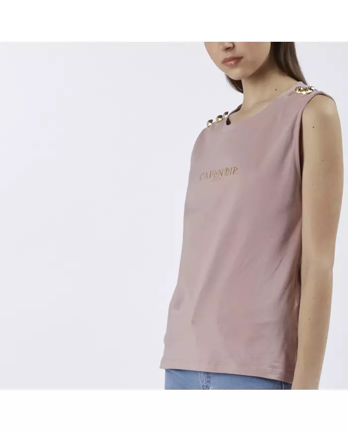 CafèNoir T-shirt Rosa - Glamour Calzature