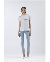 CafèNoir T-Shirt Bianco - Glamour Calzature CafèNoir T-Shirt Bianco - Glamour Calzature