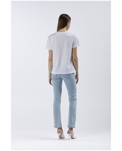 CafèNoir T-Shirt Bianco - Glamour Calzature CafèNoir T-Shirt Bianco - Glamour Calzature