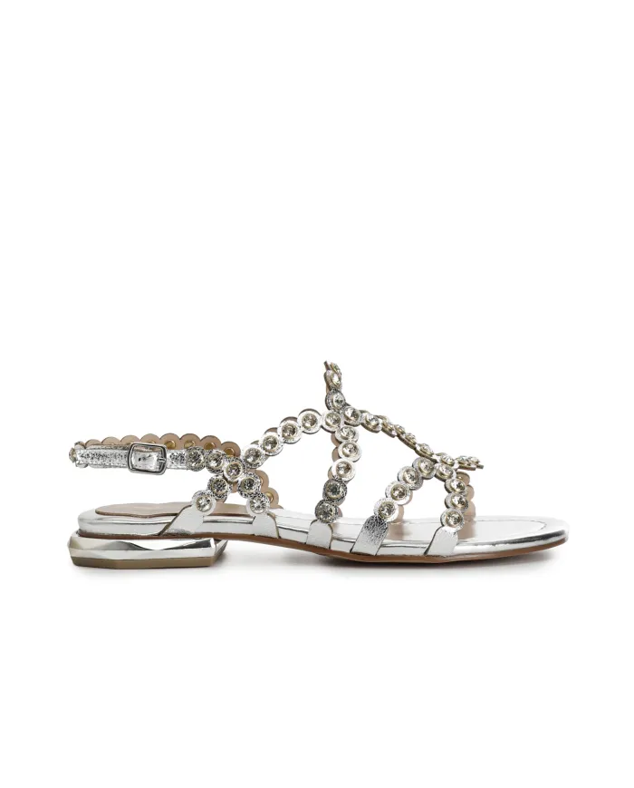 CafèNoir Sandalo Argento - Glamour Calzature