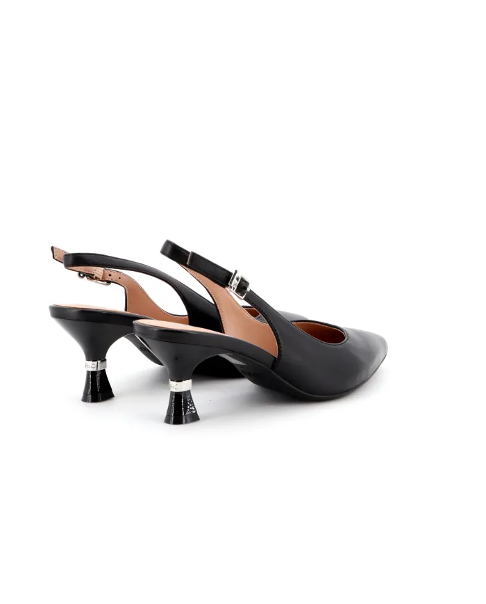 LIU-JO Slingback Gaia Nero - Glamour Calzature LIU-JO Slingback Gaia Nero - Glamour Calzature