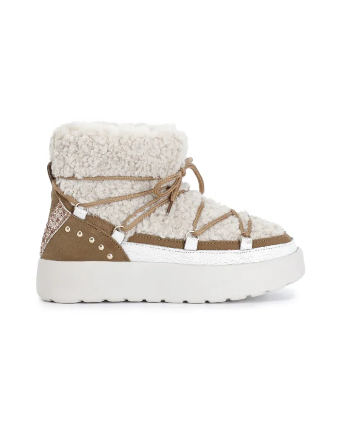 CafèNoir TRONCHETTO ALLACCIATO IN SHEARLING SINTETICO.CAMEL - Glamo... CafèNoir TRONCHETTO ALLACCIATO IN SHEARLING SINTETICO.CAMEL - Glamo...