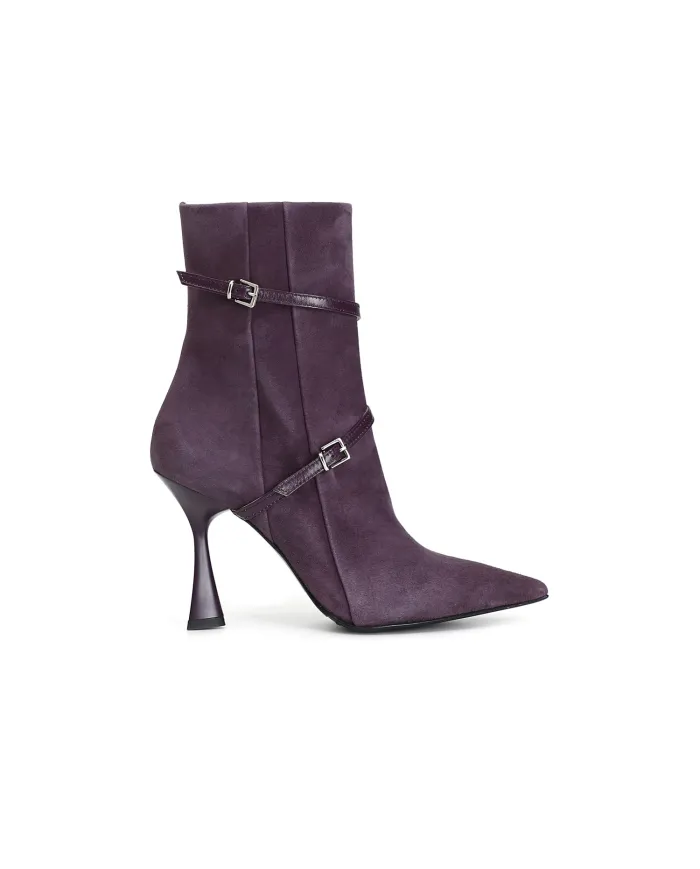 CafèNoir TRONCHETTO IN CAMOSCIO CON DOPPIO LACCIO.VIOLA - Glamour C...