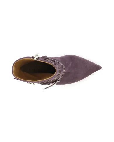 CafèNoir TRONCHETTO IN CAMOSCIO CON DOPPIO LACCIO.VIOLA - Glamour C...