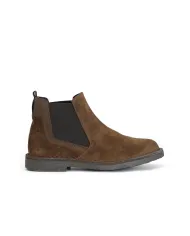 CafèNoir TRONCHETTO IN PELLE SCAMOSCIATA CON ELASTICO.CUOIO - Glamo...