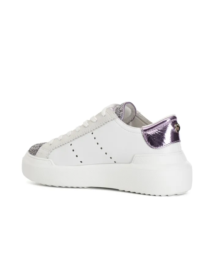 CafèNoir SNEAKERS ALLACCIATA.BIANCO/ROSA - Glamour Calzature