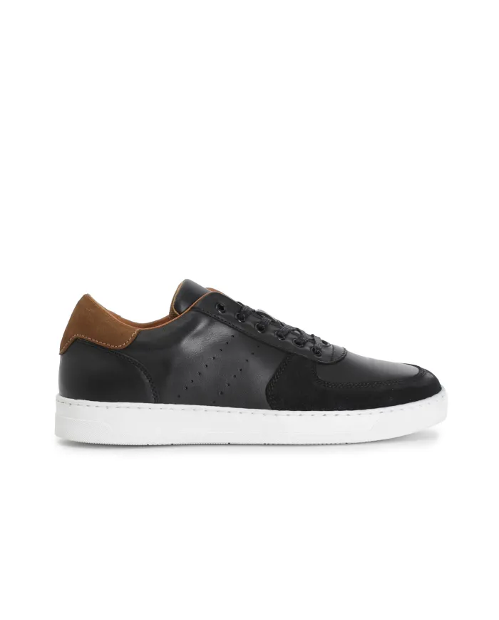 CafèNoir SNEAKER IN PELLE.NERO - Glamour Calzature CafèNoir SNEAKER IN PELLE.NERO - Glamour Calzature