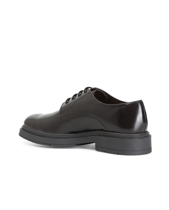 CafèNoir DERBY IN PELLE.NERO - Glamour Calzature