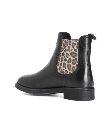 CafèNoir TRONCHETTO IN PELLE CON ELASTICI.NERO - Glamour Calzature CafèNoir TRONCHETTO IN PELLE CON ELASTICI.NERO - Glamour Calzature