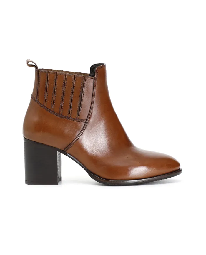 CafèNoir TRONCHETTO IN PELLE CON ELASTICO.COGNAC Cuoio - Glamour Ca... CafèNoir TRONCHETTO IN PELLE CON ELASTICO.COGNAC Cuoio - Glamour Ca...
