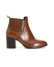 CafèNoir TRONCHETTO IN PELLE CON ELASTICO.COGNAC Cuoio - Glamour Ca...