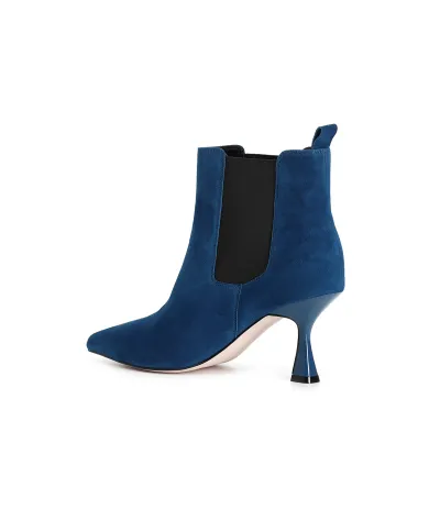 CafèNoir TRONCHETTO IN PELLE SCAMOSCIATA CON ELASTICO.OTTANIO - Gla...