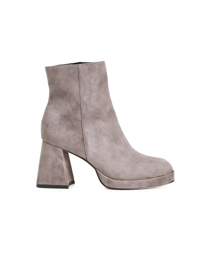 CafèNoir TRONCHETTO IN PELLE SCAMOSCIATA.TORTORA - Glamour Calzature CafèNoir TRONCHETTO IN PELLE SCAMOSCIATA.TORTORA - Glamour Calzature