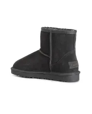 CafèNoir TRONCHETTO CON PELLICCIA SINTETICA.GRIGIO - Glamour Calzature