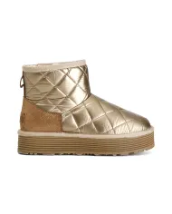 CafèNoir TRONCHETTO CON TRAPUNTATURA E PELLICCIASINTETICA.CAMEL - G...