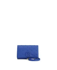 CafèNoir POCHETTE CON DECORAZIONI IN ALTA FREQUENZA.BLU - Glamour C...