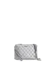 CafèNoir POCHETTE GLITTERATA CON BORCHIE ESAGONALI.ARGENTO - Glamou... CafèNoir POCHETTE GLITTERATA CON BORCHIE ESAGONALI.ARGENTO - Glamou...