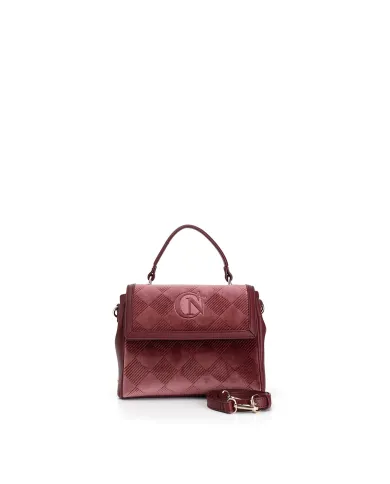 CafèNoir BORSA CON PATTINA IN VELLUTO EMBOSSED, TRACOLLA CON CATENA... CafèNoir BORSA CON PATTINA IN VELLUTO EMBOSSED, TRACOLLA CON CATENA...