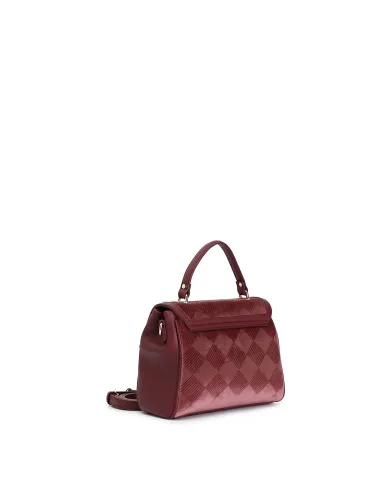 CafèNoir BORSA CON PATTINA IN VELLUTO EMBOSSED, TRACOLLA CON CATENA... CafèNoir BORSA CON PATTINA IN VELLUTO EMBOSSED, TRACOLLA CON CATENA...