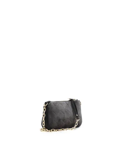 CafèNoir TRACOLLINA IN VELLUTO EMBOSSED CON CATENA.NERO - Glamour C... CafèNoir TRACOLLINA IN VELLUTO EMBOSSED CON CATENA.NERO - Glamour C...