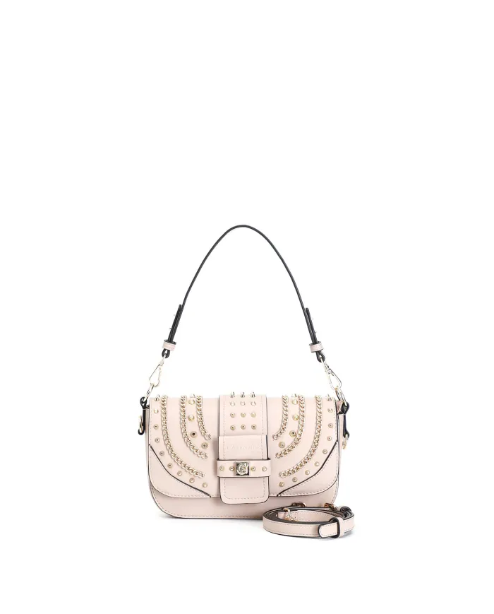 CafèNoir BORSA A SPALLA CON BORCHIE E CATENE.CIPRIA - Glamour Calza...