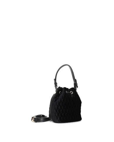 CafèNoir SECCHIELLO IN VELLUTO TRAPUNTATO CON ACCESSORI ESAGONALI.N... CafèNoir SECCHIELLO IN VELLUTO TRAPUNTATO CON ACCESSORI ESAGONALI.N...
