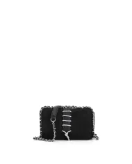 CafèNoir MINI BAG IN MICROFIBRA CON LACCIO DI STRASS.NERO - Glamour... CafèNoir MINI BAG IN MICROFIBRA CON LACCIO DI STRASS.NERO - Glamour...