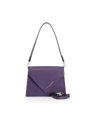 CafèNoir BANDOLIERA IN PELLE CON PATTINA A V.VIOLA - Glamour Calzature