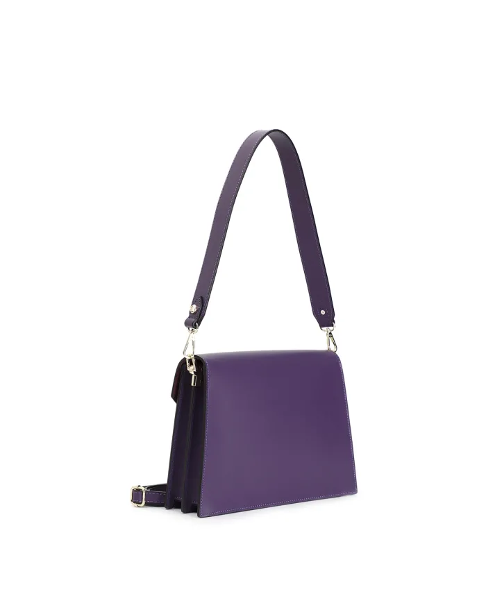 CafèNoir BANDOLIERA IN PELLE CON PATTINA A V.VIOLA - Glamour Calzature CafèNoir BANDOLIERA IN PELLE CON PATTINA A V.VIOLA - Glamour Calzature
