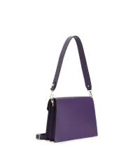 CafèNoir BANDOLIERA IN PELLE CON PATTINA A V.VIOLA - Glamour Calzature