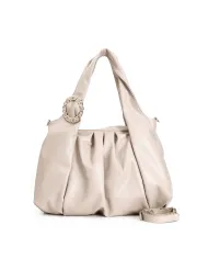 CafèNoir TOTE CON PIEGHE MORBIDE E ACCESSORIO FIBBIA.BEIGE - Glamou... CafèNoir TOTE CON PIEGHE MORBIDE E ACCESSORIO FIBBIA.BEIGE - Glamou...