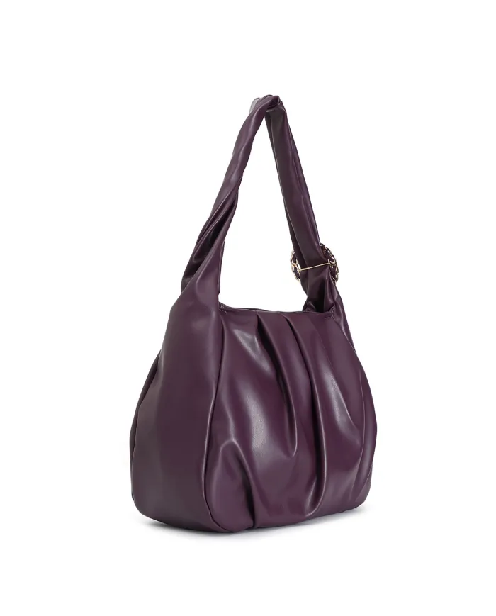 CafèNoir SACCA CON PIEGHE MORBIDE E ACCESSORIO FIBBIA.VIOLA - Glamo... CafèNoir SACCA CON PIEGHE MORBIDE E ACCESSORIO FIBBIA.VIOLA - Glamo...