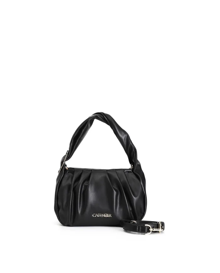CafèNoir BORSA A SPALLA CON PIEGHE MORBIDE E ACCESSORIO FIBBIA.NERO... CafèNoir BORSA A SPALLA CON PIEGHE MORBIDE E ACCESSORIO FIBBIA.NERO...