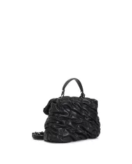 CafèNoir BORSA CON PATTINA CON LAVORAZIONE GOFFRATA.NERO - Glamour ...