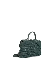 CafèNoir BORSA CON PATTINA CON LAVORAZIONE GOFFRATA.VERDE - Glamour...
