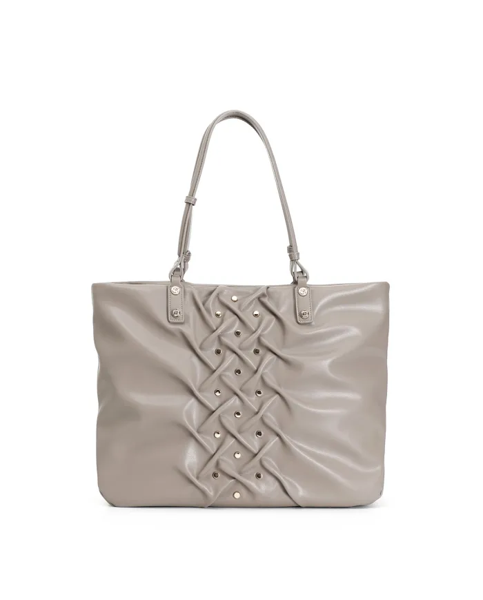 CafèNoir SHOPPING CON INCRESPATURA E RIVETTI.TAUPE - Glamour Calzature CafèNoir SHOPPING CON INCRESPATURA E RIVETTI.TAUPE - Glamour Calzature