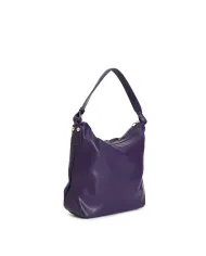 CafèNoir SACCA CON INCRESPATURA E RIVETTI.VIOLA - Glamour Calzature