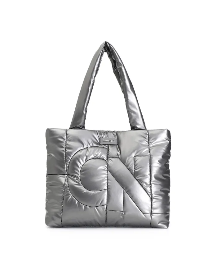 CafèNoir SHOPPING IN NYLON CON TRAPUNTATURA IRREGOLARE.ANTRACITE - ... CafèNoir SHOPPING IN NYLON CON TRAPUNTATURA IRREGOLARE.ANTRACITE - ...