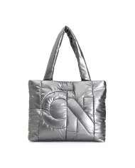 CafèNoir SHOPPING IN NYLON CON TRAPUNTATURA IRREGOLARE.ANTRACITE - ... CafèNoir SHOPPING IN NYLON CON TRAPUNTATURA IRREGOLARE.ANTRACITE - ...