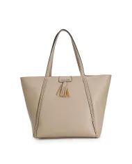 CafèNoir SHOPPING CON TRECCE E NAPPE.BEIGE - Glamour Calzature