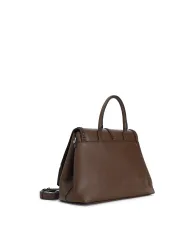 CafèNoir PATTINA CON TRECCE E NAPPE.MARRONE - Glamour Calzature