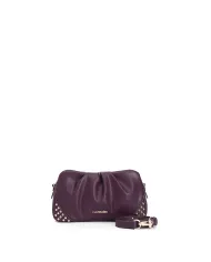 CafèNoir POCHETTE MORBIDA CON BORCHIE.VIOLA - Glamour Calzature