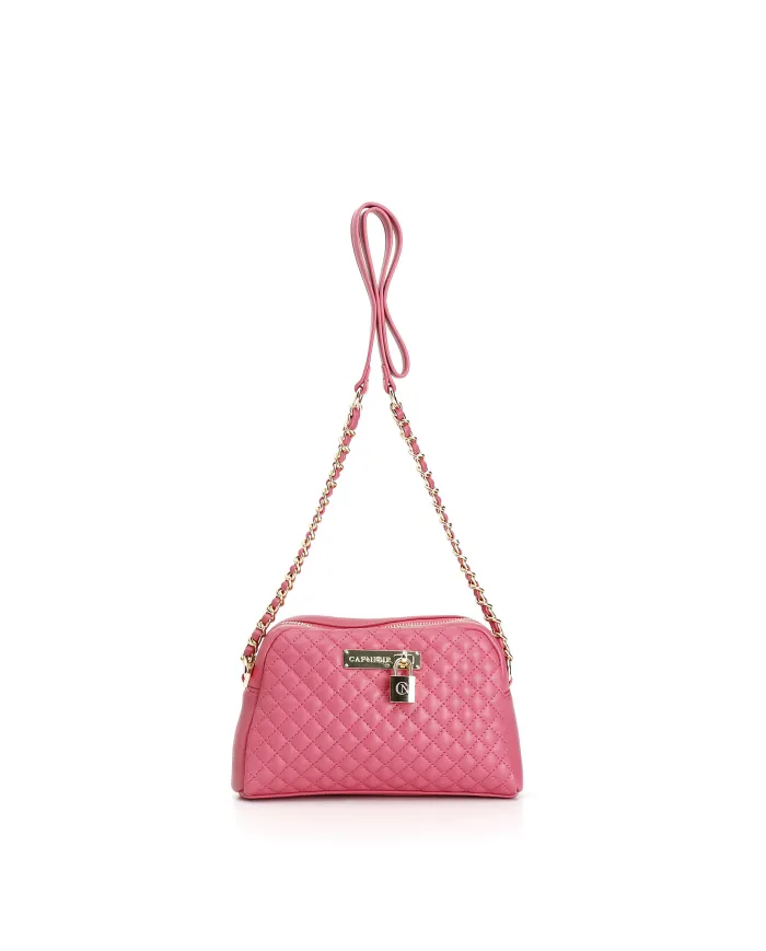 CafèNoir POCHETTE CON TRAPUNTATURA PICCOLA A ROMBO.FUXIA Fucsia - G...
