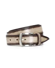 CafèNoir CINTURA IN PELLE CON SFUMATURA.TAUPE - Glamour Calzature