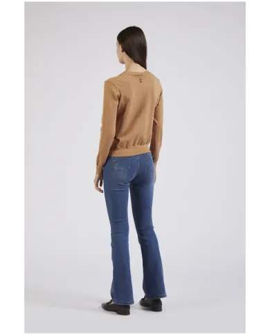 CafèNoir MAGLIA SCOLLO A V.CAMMELLO - Glamour Calzature CafèNoir MAGLIA SCOLLO A V.CAMMELLO - Glamour Calzature