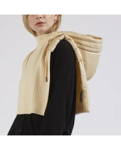 CafèNoir CAPPUCCIO CON DAVANTI IN MAGLIA.AVENA - Glamour Calzature